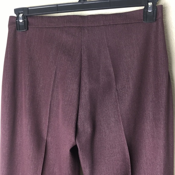 Vertigo Burgundy Tuxedo Stretch Suit Slit Leg - Picture 12 of 16